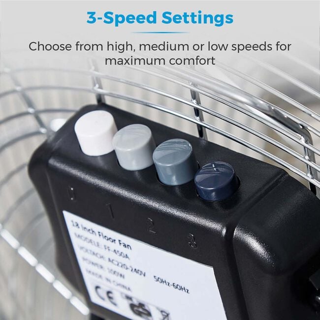 Tower 18" High-Speed Velocity Floor Fan